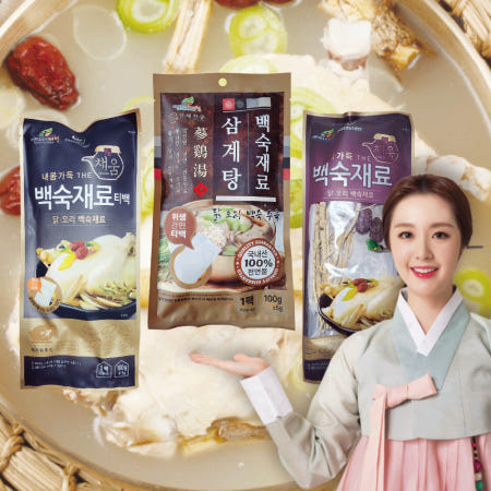 약제천궁 삼계탕재료 백숙재료 한방티백 한약재 100g