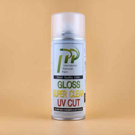 IPP 아이피피 스프레이 UV 유광 마감재 마감제 클리어 UVCCG200 200ml