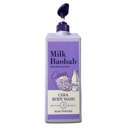 밀크바오밥 세라 바디 워시 베이비 파우더 대용량 바디워시 1200ml