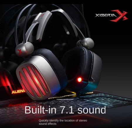 [해외]（해외배송)XIBERIA-X S21 GAME PLAYER HIGH-END PERFORMANCE 7.1 CHANNEL GAIMING HEADSET