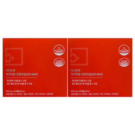 닥터트루 프리미엄 코엔자임 Q10 MAX 500mg x 60캡슐 2개