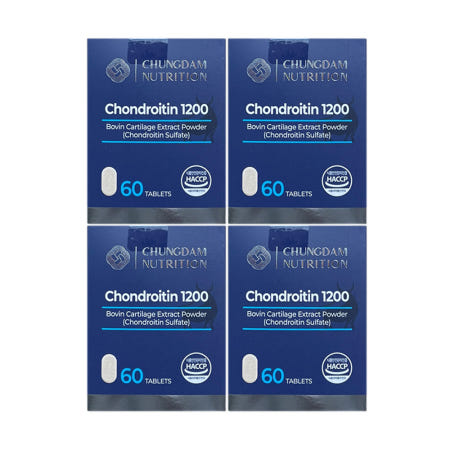청담뉴트리션 콘드로이친 1200 600mg x 60정 4개