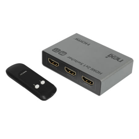 [리버네트워크]넥시 8K 2:1 HDMI 스위치 NX1339