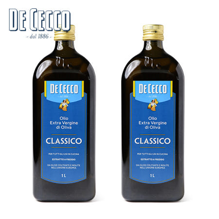 데체코 엑스트라버진 올리브오일 1L, 2개