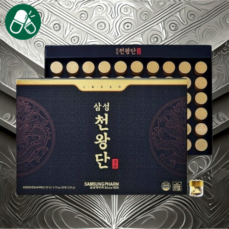 삼성제약 침향환 침향단 60환 작약 지황 숙지황 삽주 감초 황기 참당귀 오미자 공진단상자