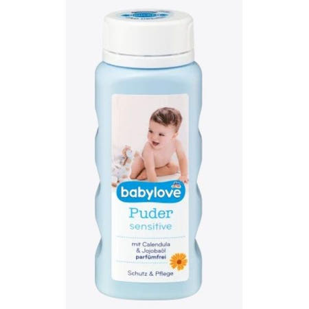 [해외]babylove Puder Sensitive 베이비러브 파우더 100g 5팩