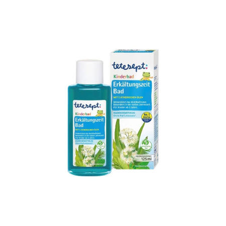 [해외]tetesept Kinder Erkaltungs Bad 테테셉트 어린이 냉탕 바스 125ml 3팩