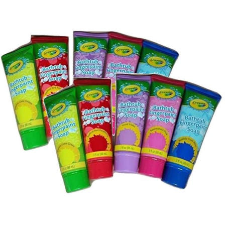 [해외]Crayola bathtub Fingerpaint Soap 크레욜라 바스튜브 핑거 페인트 솝 목욕 물감 비누 2팩