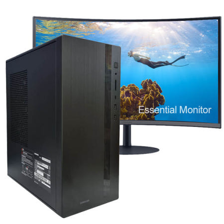 삼성전자 DM500THA-AC51B + 32형(S32C39) 스피커내장 1000R 커브드모니터