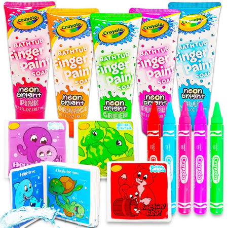 [해외]Crayola Bath Super Set 크레욜라 목욕 놀이 물감 마커 1세트
