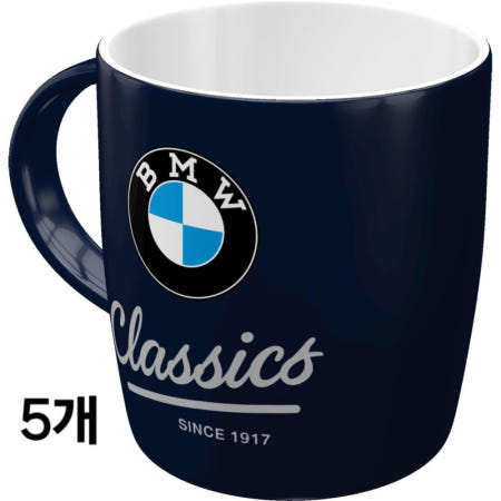 [해외]BMW 컵 블랙 5개 신규 새 수입 차 구입 고객 관리 사은품 감사 선물 동호회 전시장 영업 대량