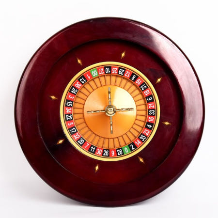 [해외]나무 턴테이블 바카라 룰렛 카지노판 게임 업소용 홀짝 A. 16 인치 플라스틱 세트