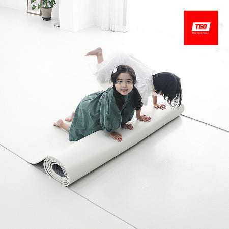 티지오매트 층간소음 롤매트 우다다 거실 아기 놀이방 유아 바닥 복도 크림10T 110x50