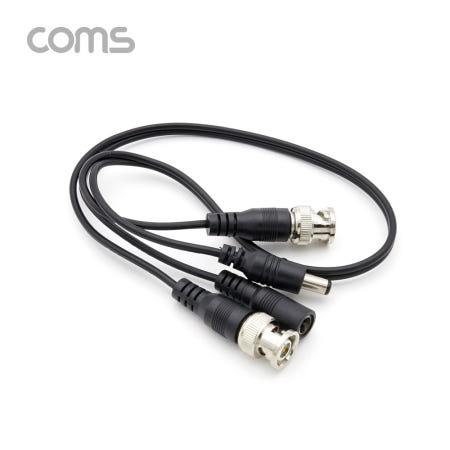 [Coms]BB300 CCTV 케이블 50cm DNC DC 케이블 BNC MM DC MF