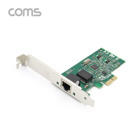 coms SW693 랜카드 (기가비트) PCIe 타입 / RJ45 1포트 / 10/100/1000Mbps / Intel 82574