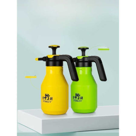 [해외]난물주기 조로 불소통 2L 구름 락스 꽃물주기 고압 레몬옐로 2L 급수병