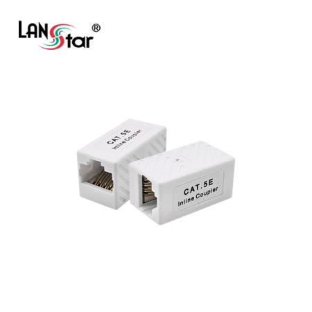 [라인업시스템(주)]UTP CAT5E Inline 커플러 I형 White L40545