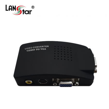 [라인업시스템(주)]Video to VGA 디코더 SVHS RCA 입력 RGB 출력 L60127 LS-DEC