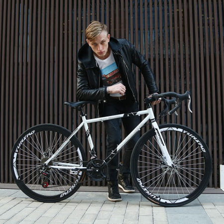 [코스토프 협력사][해외]밀리티어 입문용 픽시자전거 26인치 등하교 가벼운 출퇴근자전거