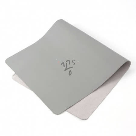 [꽁s협력사]꽁s마켓 롤링 휴대용 가죽 데스크 매트 90x45cm 그레이 테이블 게이밍장패드