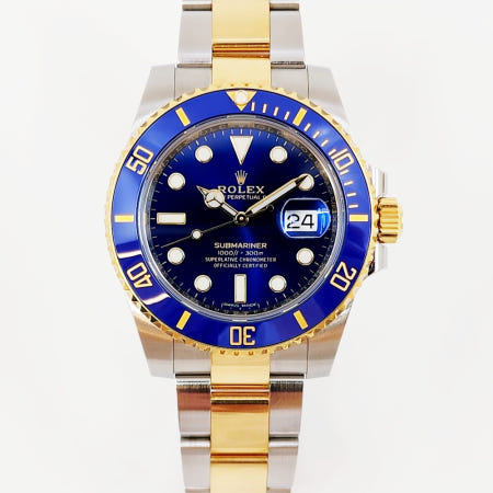 [중고][ROREX] 롤렉스 116613LB 서브마리너 청콤 18K 콤비 / 40mm 풀코