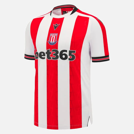 24/25 시즌 마크론 잉글랜드 챔피언십 스토크 시티 FC  홈 유니폼 (Stoke City FC home match jersey 2024/25)