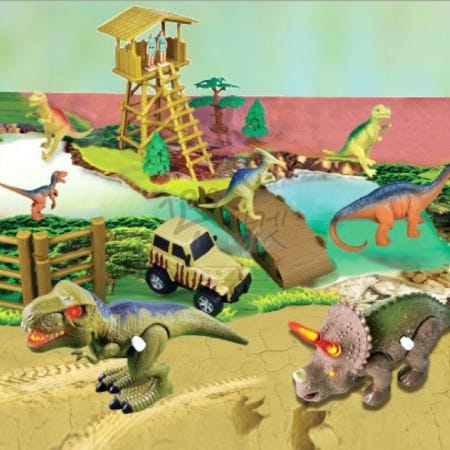 꽁s마켓 쥬라기공원 공룡놀이세트21P 공룡모형