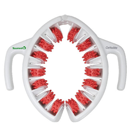 [해외]TESMED 셀룰라이트 마사지 롤러  허벅지 종아리 다리 안마기 임상입증된효과 이탈리아산