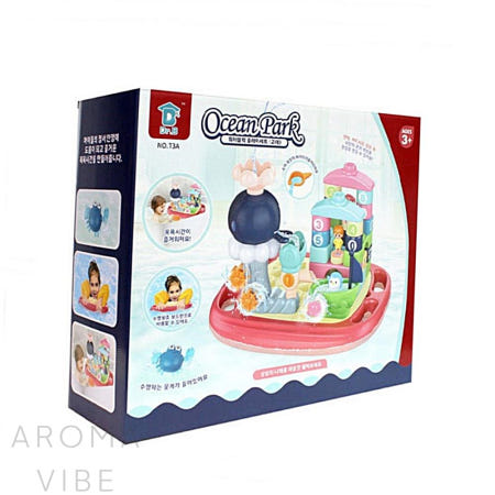 THCO20 오션파크 워터블럭 고래 놀이도구 목욕놀이장난감