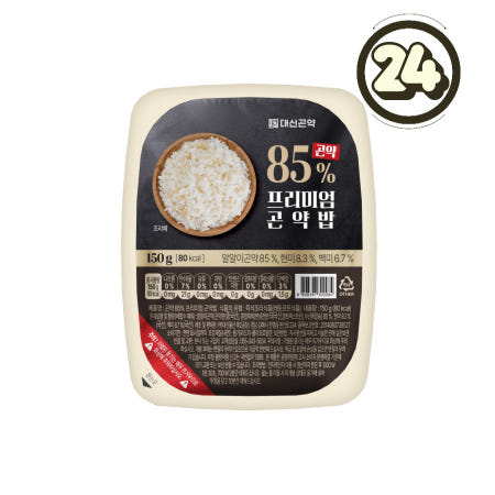 곤약85% 프리미엄곤약밥 150g x24개