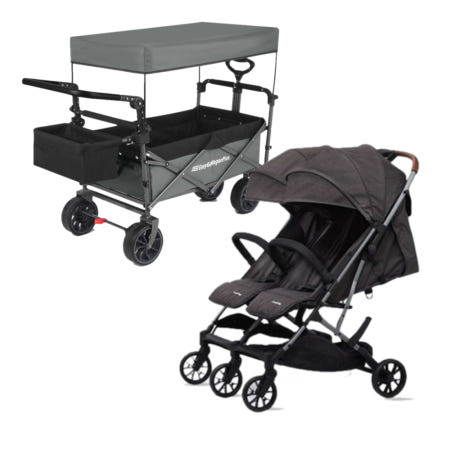 [엠버][퓨어베베 제주도 카시트 대여] 대형 유모차(웨건,쌍둥이) [사전설치/딜리버리 전용]