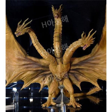 [해외]킹기도라 신고질라 토이 빅사이즈 셋 모형 가성비 685265 4세대 고질라 6개 모델 8 Cm