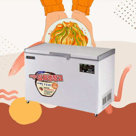 [라셀르] 업소용 김치냉장고 라셀르 LOK-3811R. 350리터 저장용량
