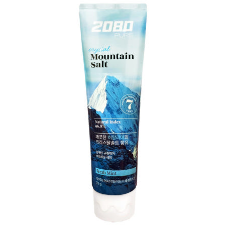 2080 퓨어치약 화이트 프레쉬민트향 120g