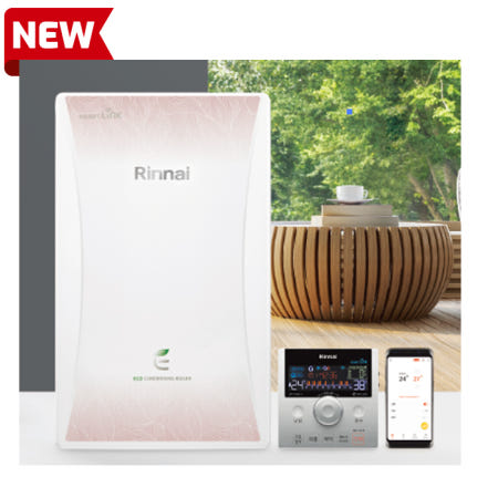 린나이보일러 신제품 프리미엄형 IOT 친환경 콘덴싱 가스 보일러 PJX9000-33KFN