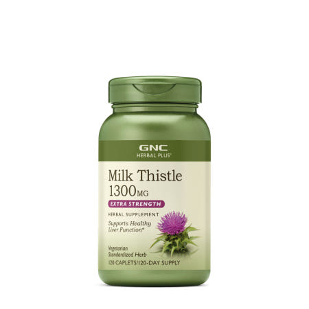 [해외]GNC 밀크씨슬 1300mg 엑스트라 스트렝쓰 120캡슐 4개