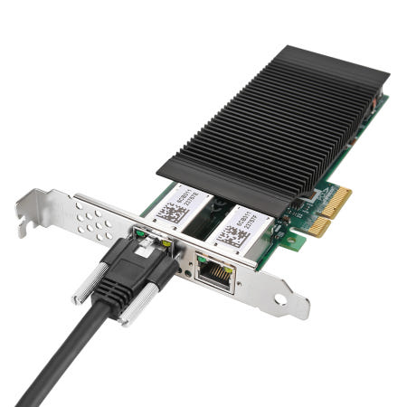 POE3202EX4 기가 2포트 PoE 산업용 프레임 그래버 PCIe 랜카드