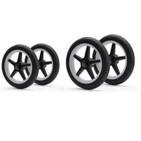 [해외]부가부 동키 버팔로 휠 세트 4개 흰색 바퀴 여분