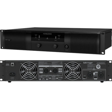 [behringer]베링거 NX6000 음향 고출력 앰프 6000W 2채널
