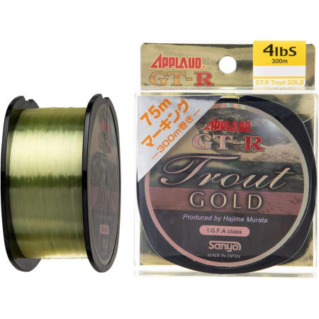 [해외]Sanyo Applaud GT-R Trout Gold 산요 아프로드 지티알 트라우트 골드 나일론 낚싯줄 300m 1팩