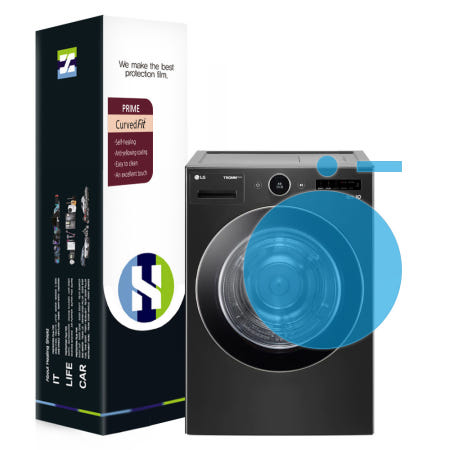 [폰트리]LG 트롬 건조기 RD20KS 외부 보호필름 프라임 고광택 세트