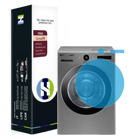 [폰트리]LG 트롬 건조기 RD20VS 외부 보호필름 프라임 고광택 세트