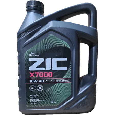 ZIC 지크 X7000 CK4 10W40 6L