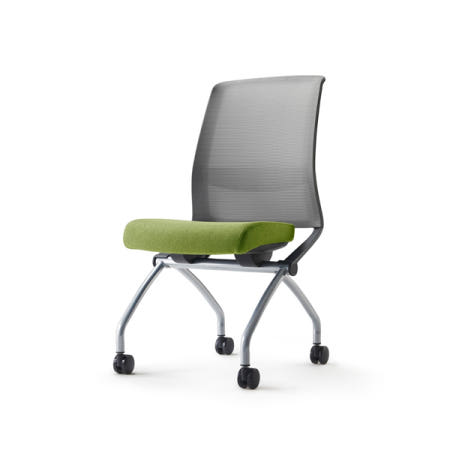 [디자인원 사무용가구 협력업체][BESTUHL] 베스툴 U17 캐스터형 팔무 메쉬 회의용 의자 U17L400C 블랙 프레임 오피스가구 회의실의자