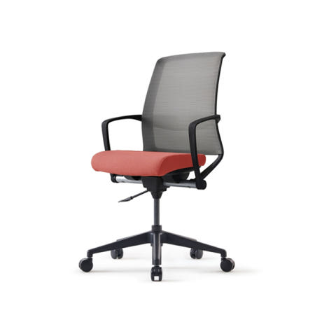 [디자인원 사무용가구 협력업체][BESTUHL] 베스툴 U17 회전형 팔유 메쉬 회의용 의자 U17B110C 블랙 프레임 고품질 회의실의자