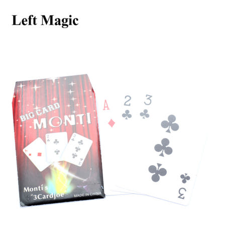 [해외]환상 1 카드 클로즈업 3 포커 클래식 매직 쉬운 개 C2019 몬테 트릭