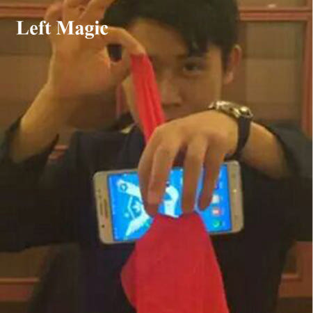 [해외]수행 소품 파티 1 폰 스카프/실크 클로즈업 기믹 마술 개 도구 쉬운 개그 스루 토이 트릭 마술사