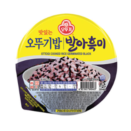 맛있는 오뚜기밥 발아흑미 210g