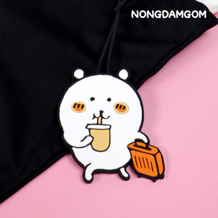 농담곰 담곰이여행 러기지택 귀여운 캐릭터 여행용 캐리어 네임택 이름표 수화물태그