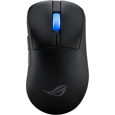 [해외]ASUS ROG Keris II Ace 무선 AimPoint Black 인체공학 게이밍 마우스